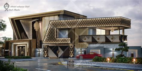 The Diamond Villa Luxury Modern Style Villa In Lebanon On Behance