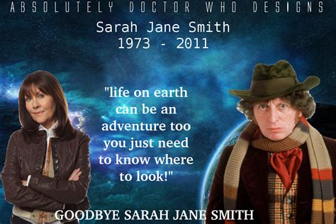 Absolutely Doctor Who Designs Wynonna Earp Goodbye Sarah Jane Smith