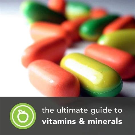 Ultimate Guide To Vitamins And Minerals Body Health Health And