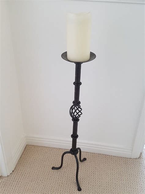 Wrought Iron Candle Holders Floor Standing Mary Blog