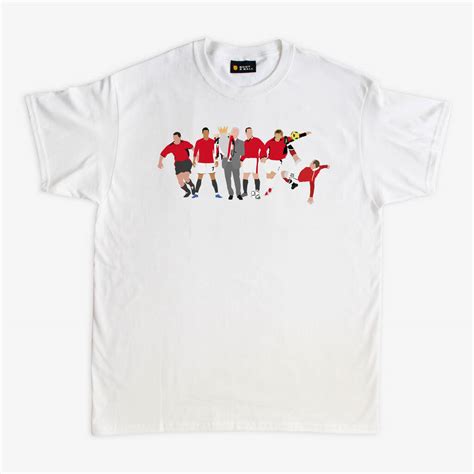 Man United Legends T Shirt By Jacks Posters
