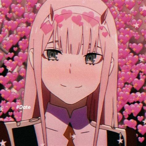 Zero Two Pfp 1080x1080 Marshmallow — Zero Two Icons From Darling In