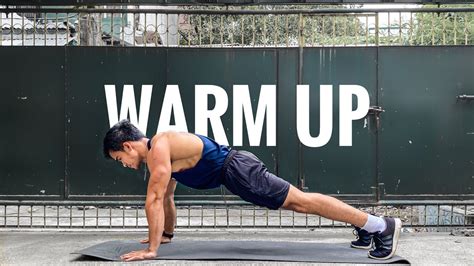 5 Minute Warm Up Routine Before Workout Youtube