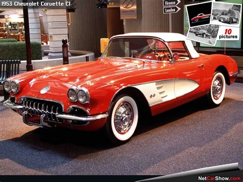 1953 Corvette Chevrolet Corvette Corvette Autos Rojos