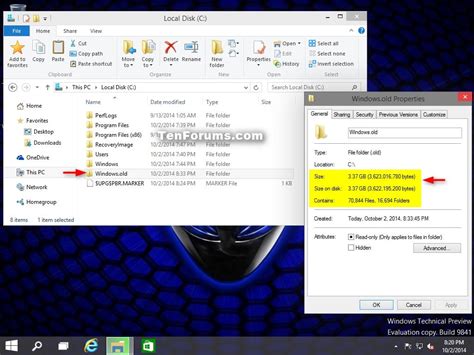 How To Delete Windowsold And Windows~bt Folders In Windows 10