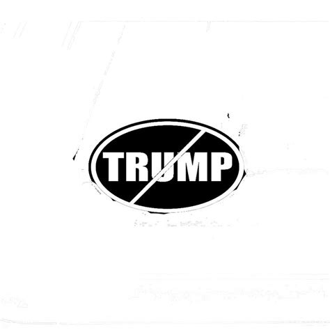 Anti Trump Stop Sign Donald Trump Car Decal Bumper Sticker In Car