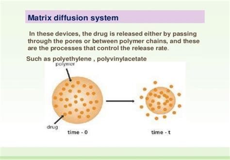 Illustrate The Drug Release From A Matrix Of A Hydrophilic Polymer By
