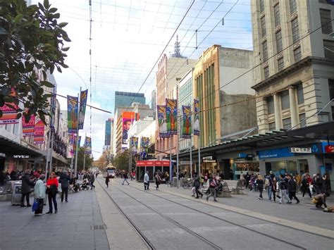 Bourke Street Melbourne Australia Mytravelgeno