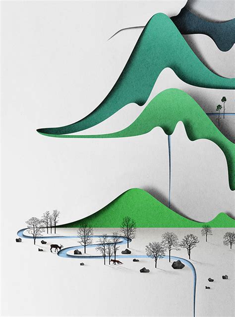 Paper Landscape Barbour Design