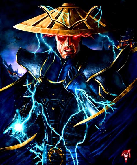 Raiden Mortal Kombat Art Digital Artist Deviantart