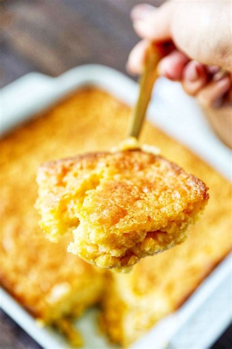 In a large bowl, stir together the 2 cans of corn, corn muffin mix, sour cream and melted butter. Corn Casserole | Recipe | Sweet corn casserole, Food ...