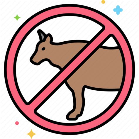 No Cow Meat Food No Meat Icon Download On Iconfinder