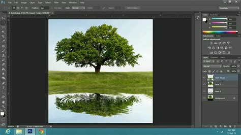 How To Make A Realistic Water Reflection Effect In Adobe Photoshop