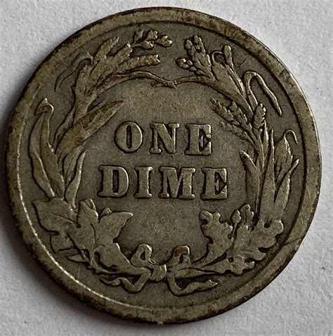 1908 United States Of America One Dime M J Hughes Coins