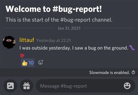 Bug Report Discordapp