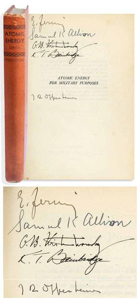 Sell Your Enrico Fermi Autograph At Nate D Sanders Auctions