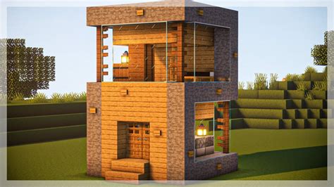 Minecraft Easy Survival House Tutorial Creepergg