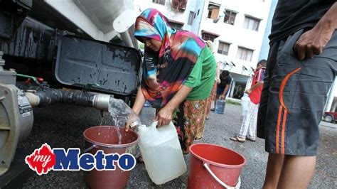 Gangguan bekalan air di 686 kawasan pulih mulai 2 petang. Gangguan bekalan air Rabu ini | Harian Metro