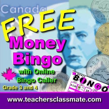 Bingo for money has easily become one of the most popular online games, and for good reasons. Canadian Money Bingo with Online Bingo Caller for Math Centres | Money bingo, Canadian money ...