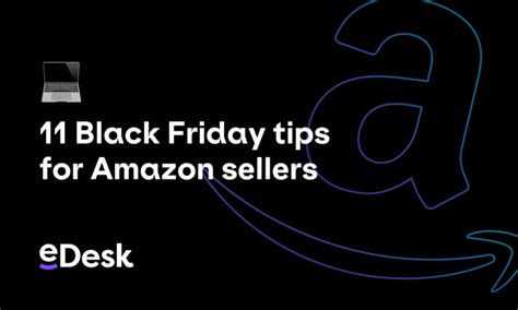 11 Black Friday Tips For Amazon Sellers