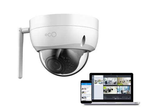 Oco Dome Outdoor Indoor Security Camera Weatherproof Video Monitoring