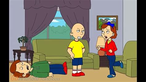 Caillou Beats His Dad Up Gets Arrested Vidéo Dailymotion