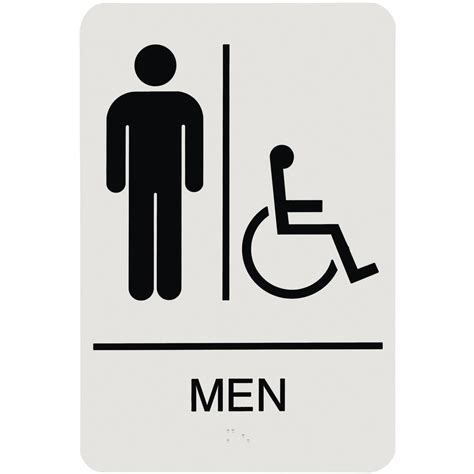 Ada Compliant Wheelchair Accessible Unisex Restroom Sign Cloobx Hot Girl