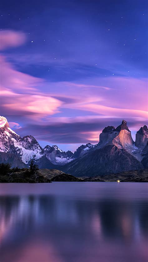This hd wallpaper is about galaxy, space, vertical, portrait display, planet, hubble, nasa, original wallpaper dimensions is 1242x2208px, . Mountains in lake at sunset Wallpaper 4k Ultra HD ID:4450
