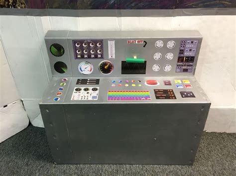 Cool Printable Spaceship Control Panel Great For Cardboard Box