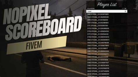 Nopixel Scoreboard Fivem Fivem Store