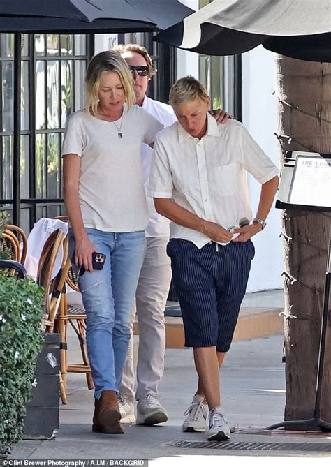 Thursday 25 August 2022 03 58 AM Ellen DeGeneres Spotted Out With