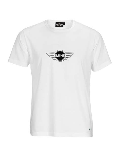 Mens Mini Logo Shirt Wings White Blacklogo Mid Logo Shirts Mens