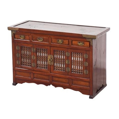 Tokyo lease corporation provide a superior selection of furniture. 87% OFF - Antique Korean 19th Century Low Cabinet / Storage