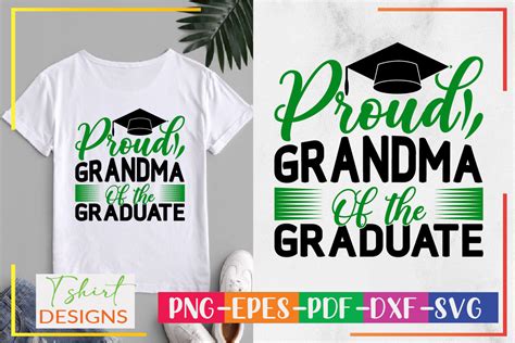 Proud Grandma Of The Graduate Svg Graphic By Designmaker · Creative Fabrica