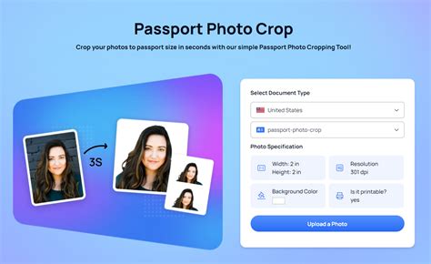 Passport Photo Cropping Tool Aipassportphotos