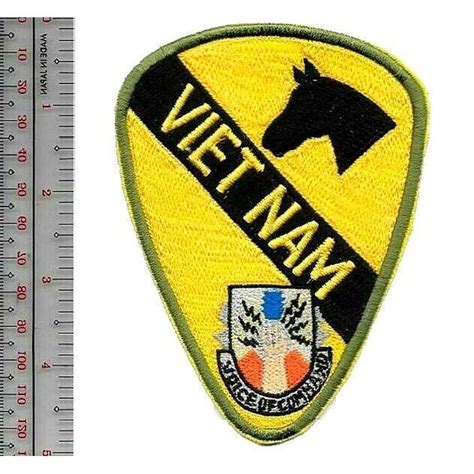 Us Army Vietnam 1st Air Cavalry Division 13th Signal Battalion Patch On