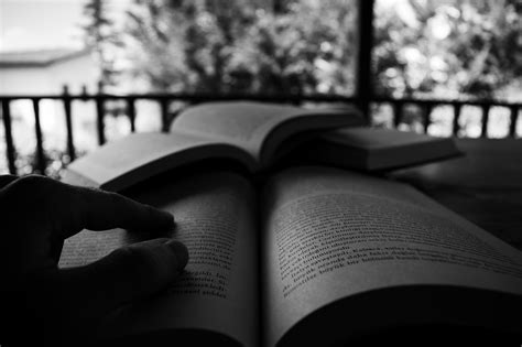 Books White And Black Reading Free Photo On Pixabay
