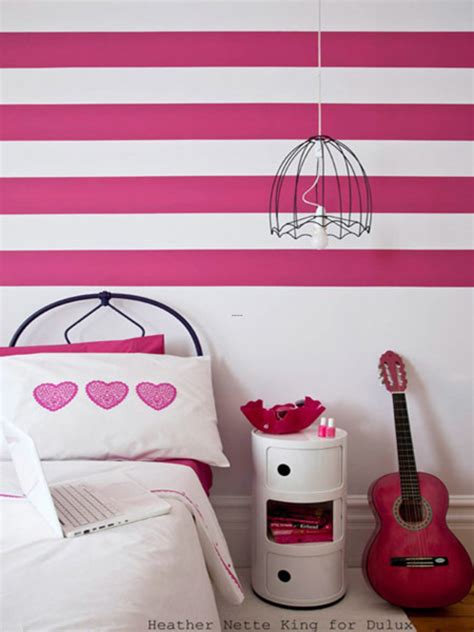 Modern Striped Wall Paints Designs Design Bookmark 16807