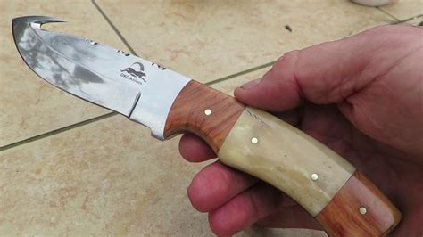 Dkc 963 440c Amazon Gut Hook Knife 440c Stainless Dkc Knives Custom