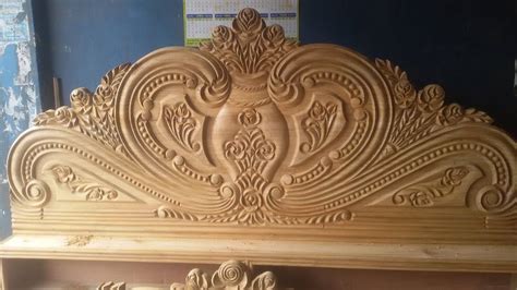 The look and feel of old world spain have been beautifully captured in the villa valencia canopy bed, designed exclusively for the michael amini original furniture designs. Pin by Vishwakarmaart on cnc work in wood | Wood bed ...