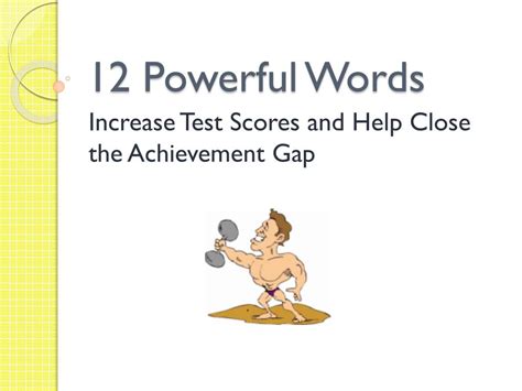 Ppt 12 Powerful Words Powerpoint Presentation Free Download Id4850561