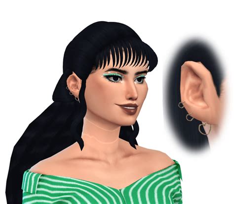Sims 4 Ear Piercing Cc
