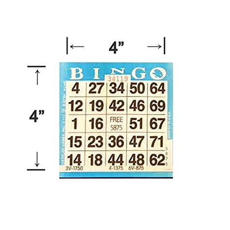 American Games 1on Blue Bingo Paper 500 Sheets Pricepulse