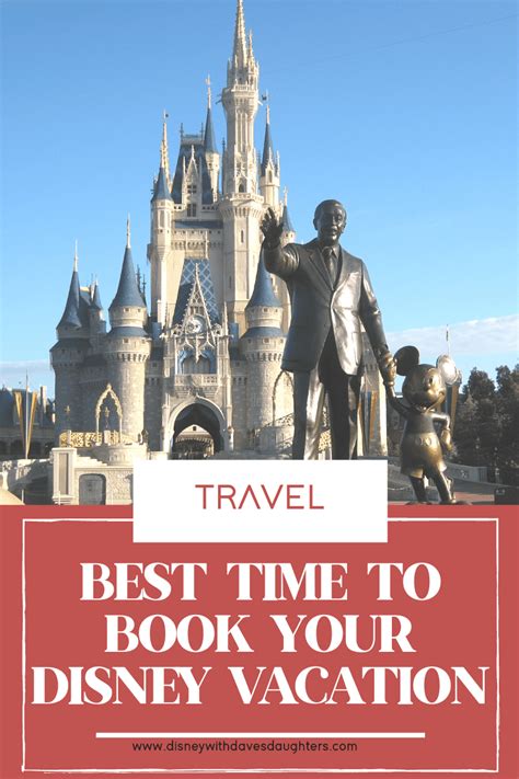 Best Time To Book Your Disney World Vacation