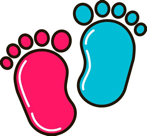 Baby Clipart Foot Free