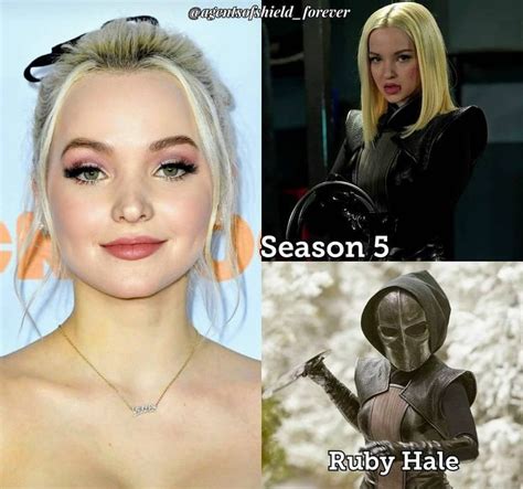 Agents Of Shield Forever On Instagram “ruby Hale Vs Dove Cameron Ruby Hailhydra Badass