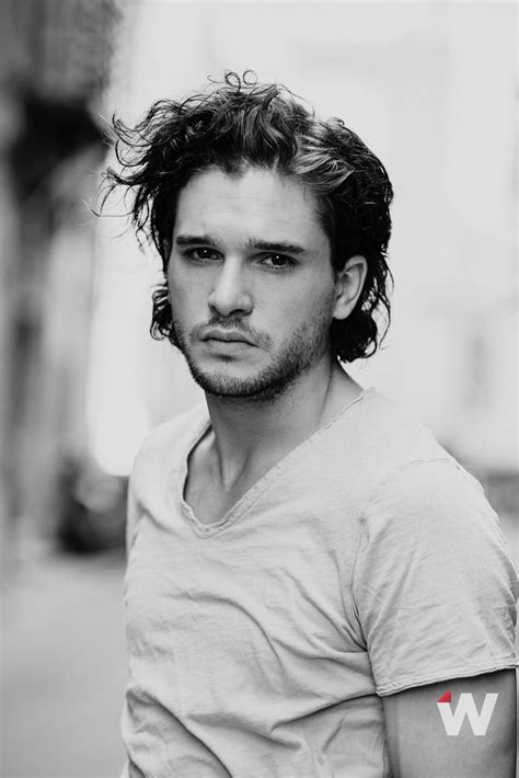 Actor Kit Harington En Blanco Y Negro Kit Harrington John Snow Game