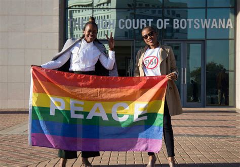 le botswana décriminalise l homosexualité et peut inspirer toute l afrique