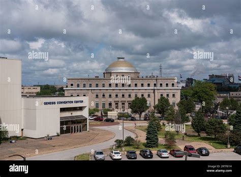 Lake County Superior Court And Downtown Gary Indiana Seen On