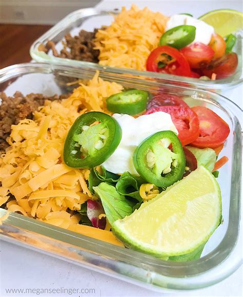 Which of these easy keto lunch ideas for work are you going to prepare first? Keto Taco Salad - Easy Keto Ground Beef Recipe — Megan ...